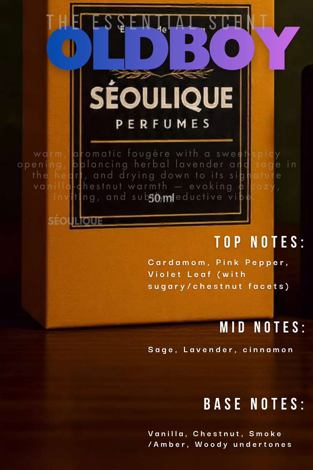 Old Boy For Men - Seoulique Perfumes