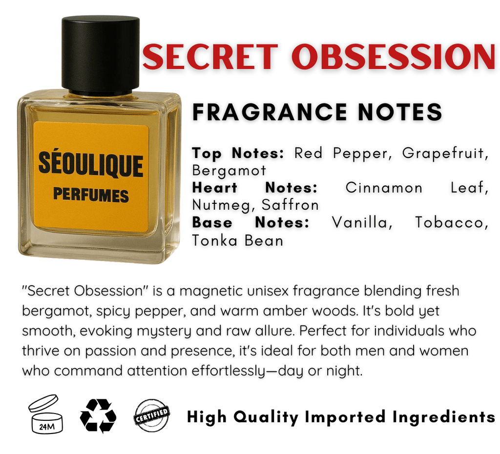 Secret Obsession For Men - Seoulique