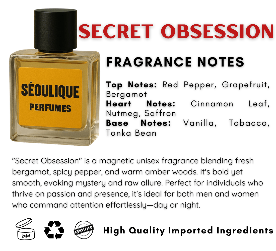 Secret Obsession For Men - Seoulique