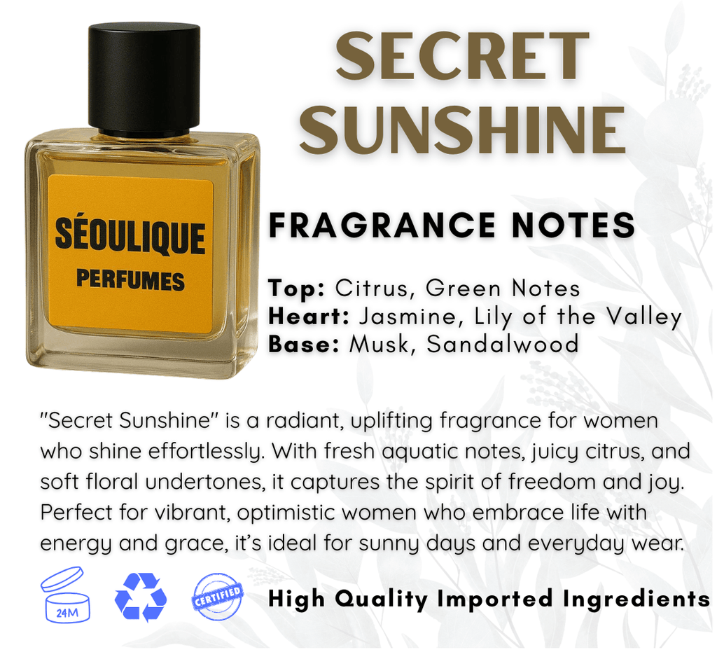 Secret Sunshine For Women - Seoulique
